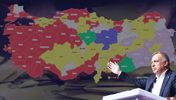 Ege’den Ankara’ya kadar kırmızıya boyayan CHP, şimdi de 7 ili hedefine koydu