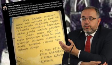 Erhan Afyoncu’dan ‘tarihimizle yüzleşelim’ söylemine sığınanlara sert tepki