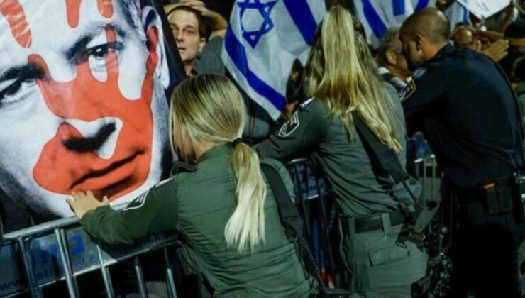 İsrailliler ‘Netanyahu’nun istifası’ için sokaklarda