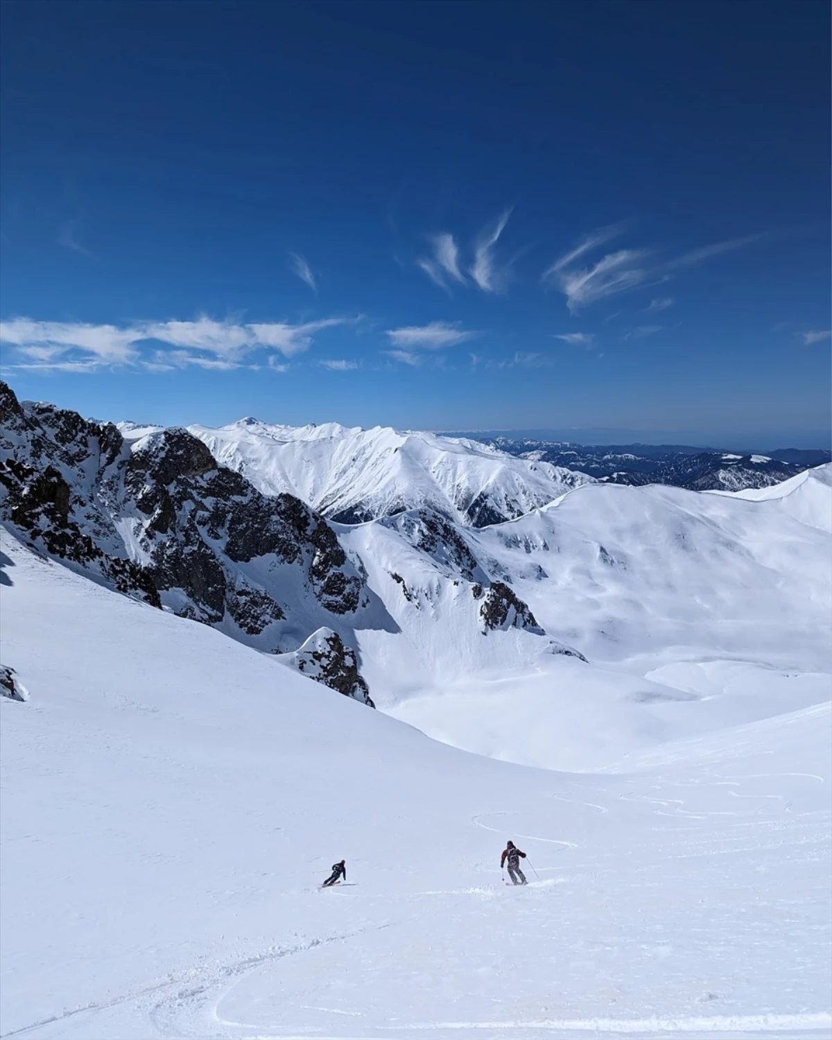 Kaçkar Dağları’nda Helikopterle Kayak Etkinliği