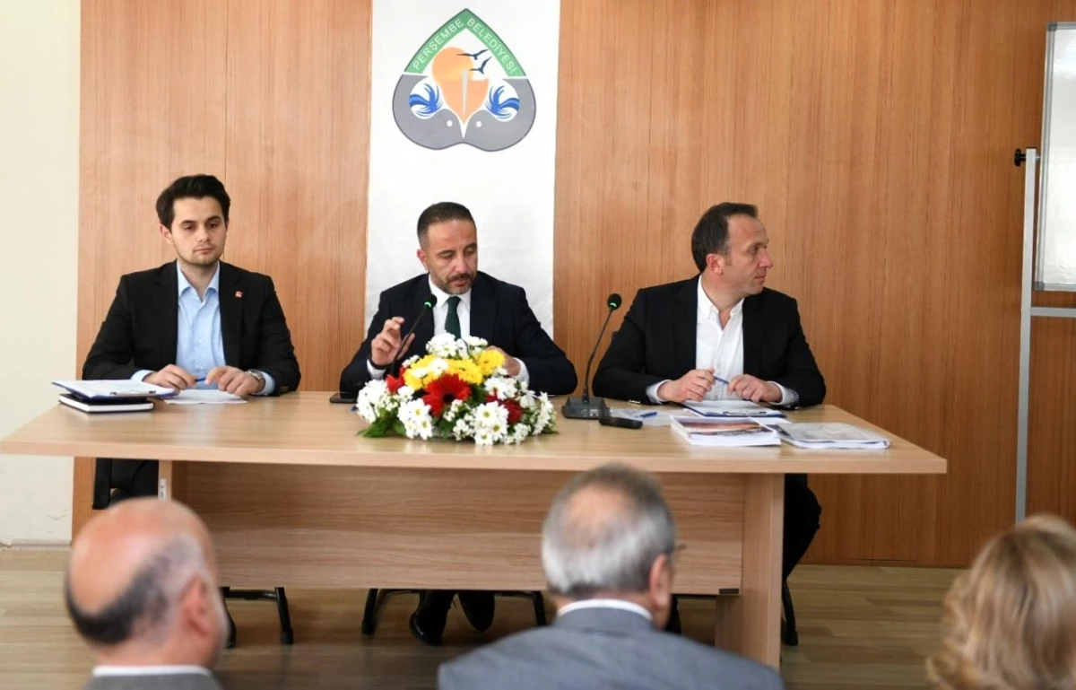 Perşembe Belediyesi’nin yeni dönem ilk meclis toplantısı gerçekleştirildi