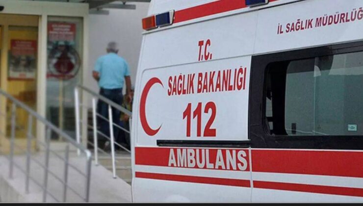 Samsun’da ambulans devrildi: 2 kişi yaralandı