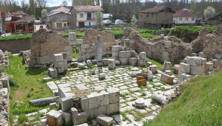 Sulusaray’daki antik kent depremden etkilenmedi