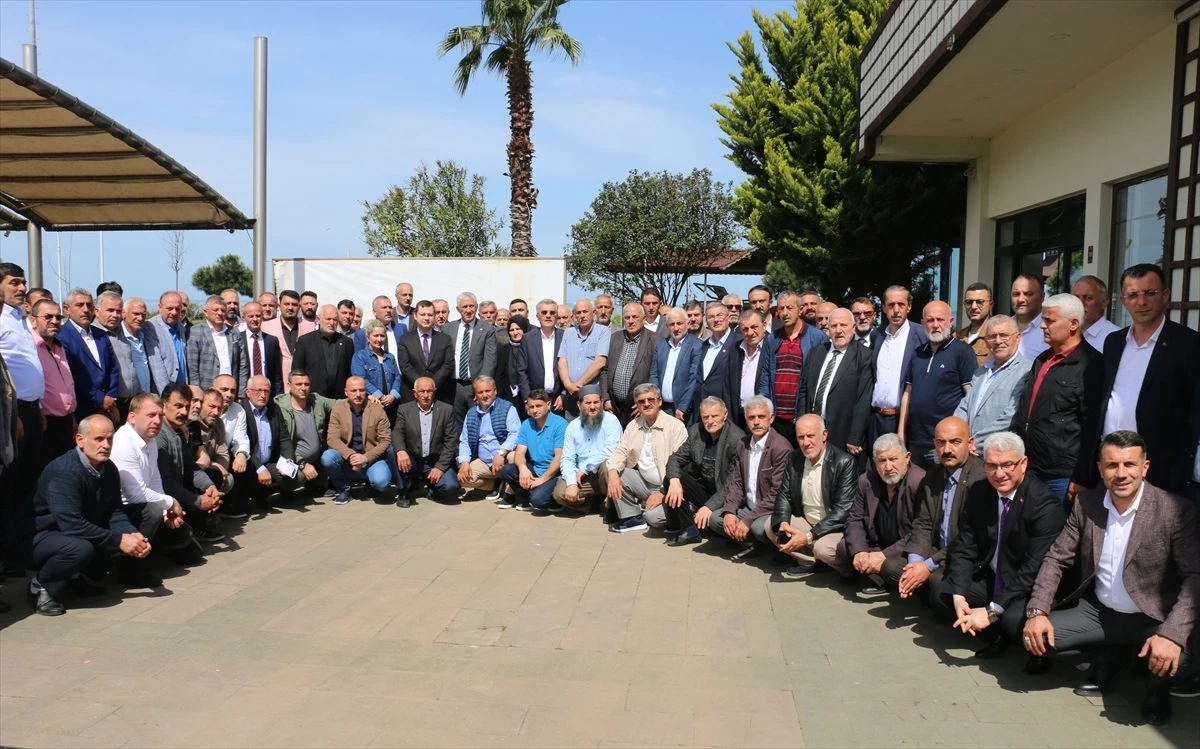 Trabzon’un Of ilçesinde muhtarlar için tanışma toplantısı düzenlendi