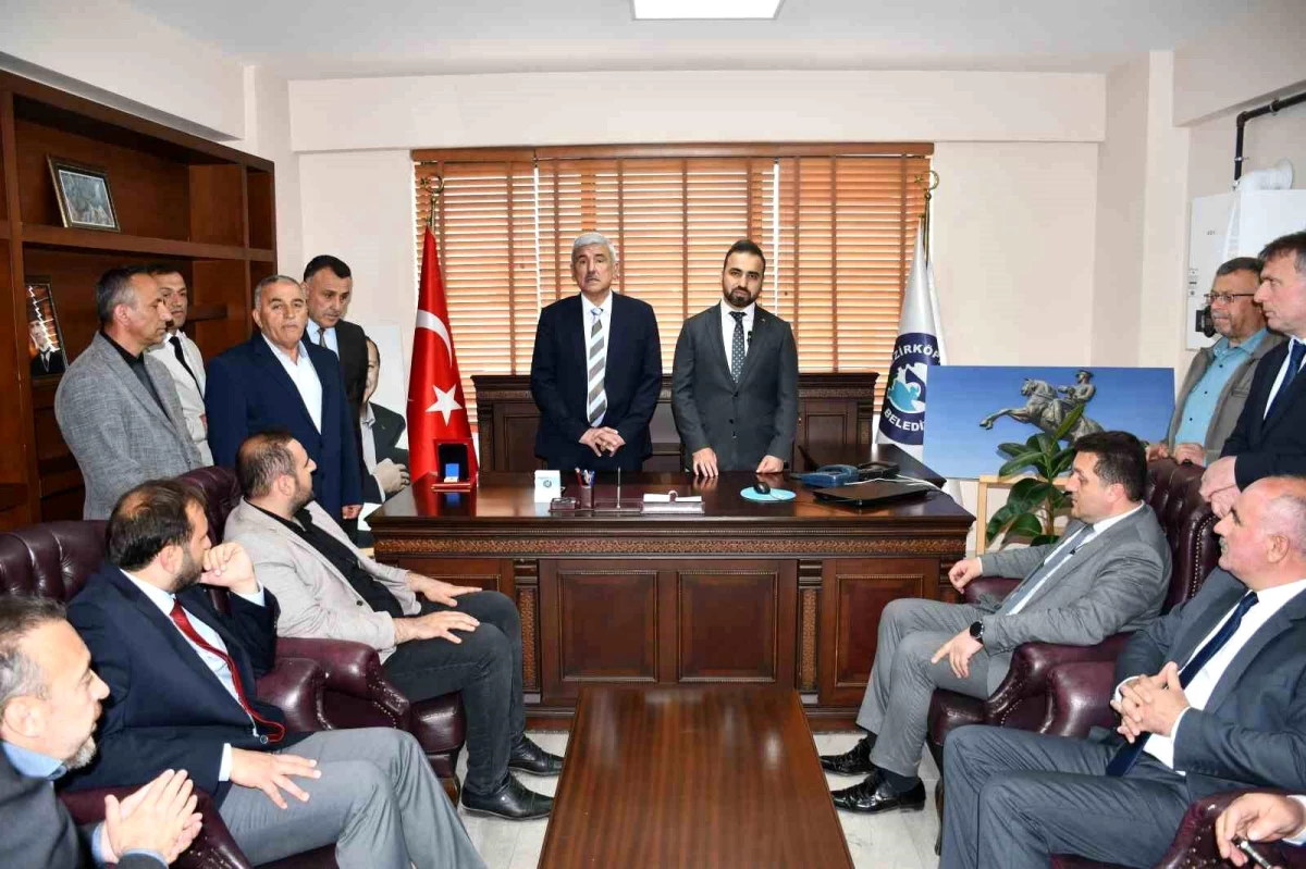 Vezirköprü Belediye Başkanı Murat Gül göreve başladı