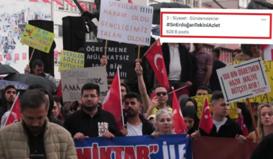 Atanamayan öğretmenlerin tepkisi dinmiyor… Erdoğan’a seslendiler: “Yusuf Tekin’i azlet”