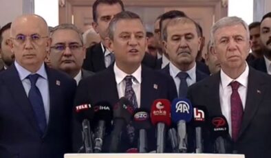 CHP Genel Başkanı Özgür Özel: AP’de ‘Ağzımızı açsak karşımıza Kavala çıkıyor’ diyorlar