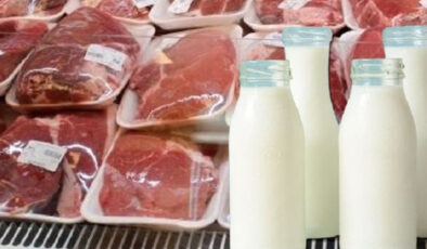 TÜİK açıkladı: Kırmızı et üretimi arttı, çiğ süt üretimi azaldı