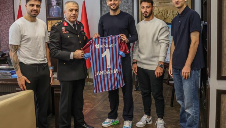 Trabzonspor, Jandarma Teşkilatının 186. kuruluş yıl dönümü kutladı