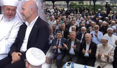 İsmailağa’nın açılışına AKP’liler akın etti! Soylu o isimle yan yana oturup kime mesaj verdi?