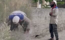 Polise yakalanınca namaza durdu, cezadan kurtulamadı